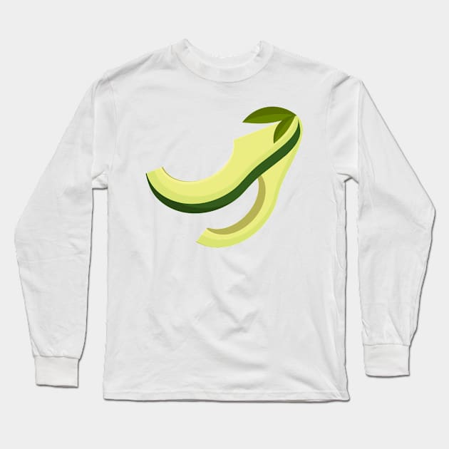 Avocado wedges Long Sleeve T-Shirt by RNko